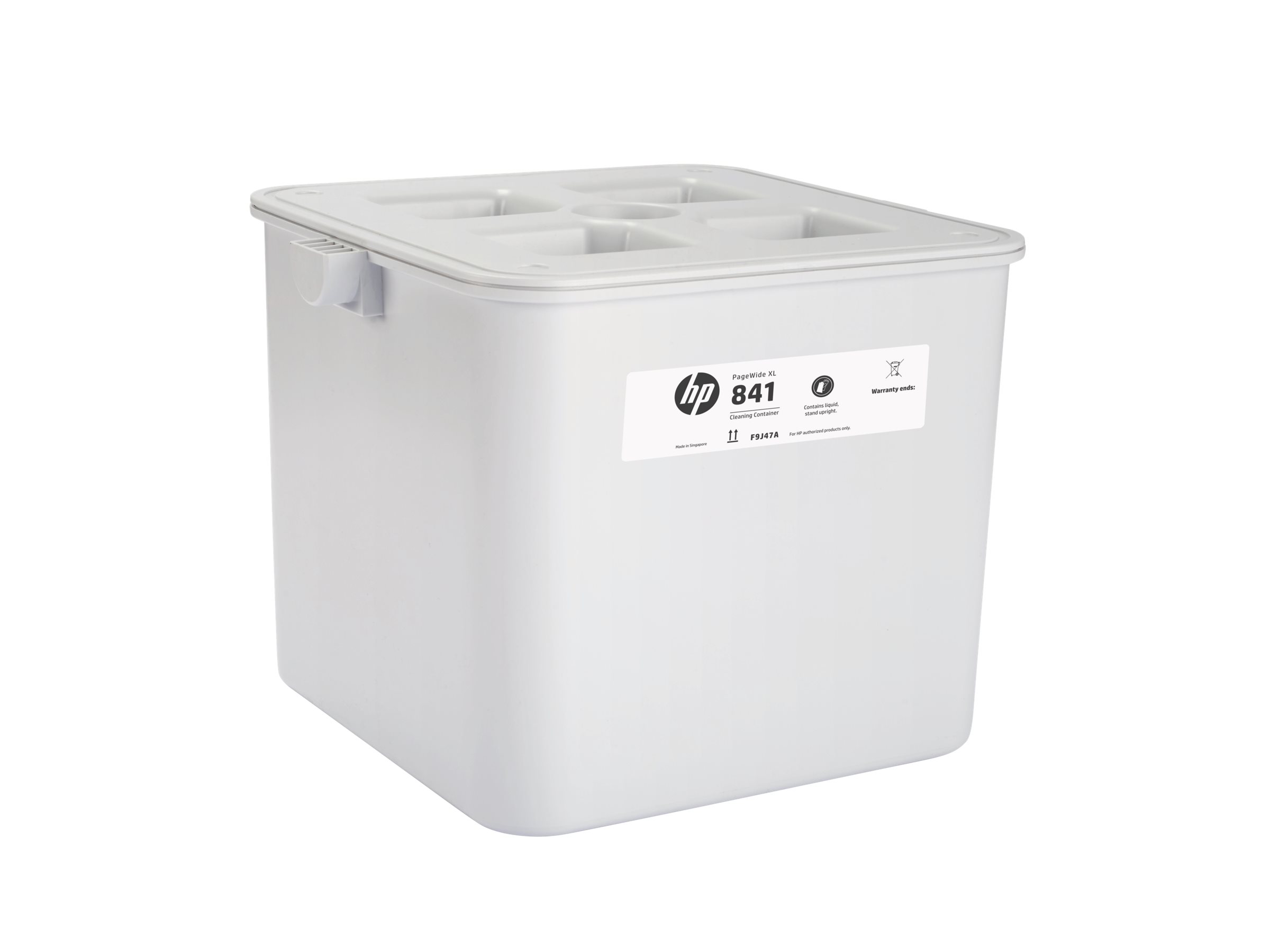 HP 841 original printer cleaning Product shot Left-angle 79900