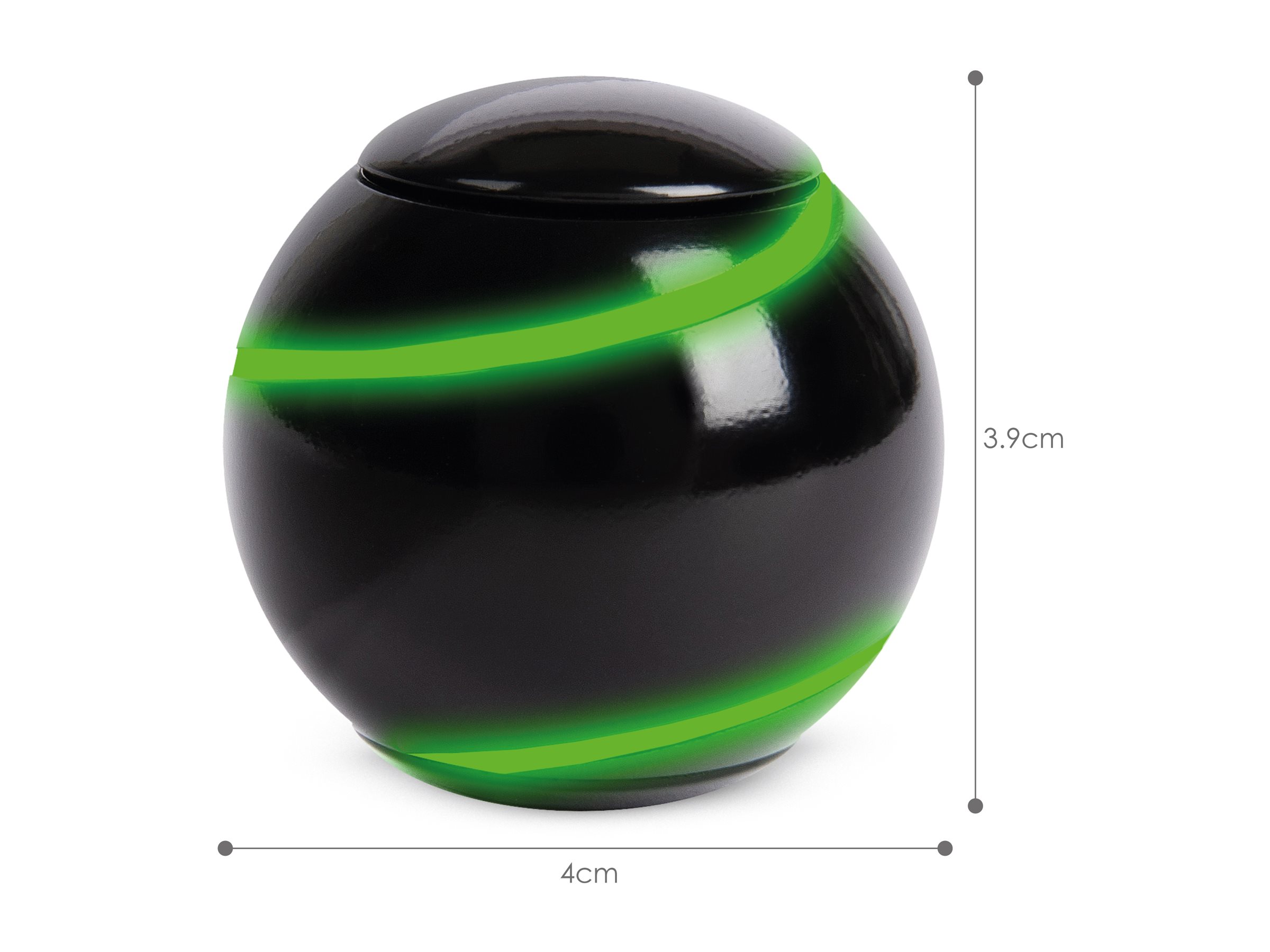 Fidget Spinner Ball schwarz – FÜR KINDER