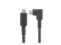 StarTech 6ft (2m) Rugged Right Angle USB-C Cable, USB 3.2 Gen 1 (5 Gbps), USB C to C Data Transfer Cable, 4K 60Hz DP Alt Mode