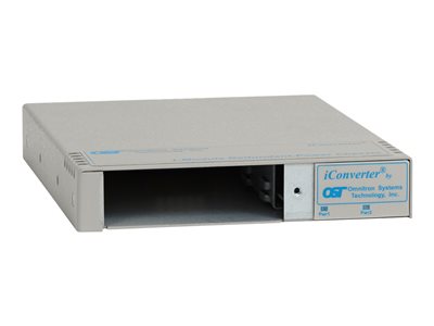Omnitron iConverter 1 Module Redundant Power Chassis