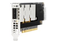 HPE InfiniBand NDR200 MCX75310AAS-HEAT Adapter - network adapter - PCIe 5.0 x16 - 200Gb Ethernet / 200Gb Infiniband x 1