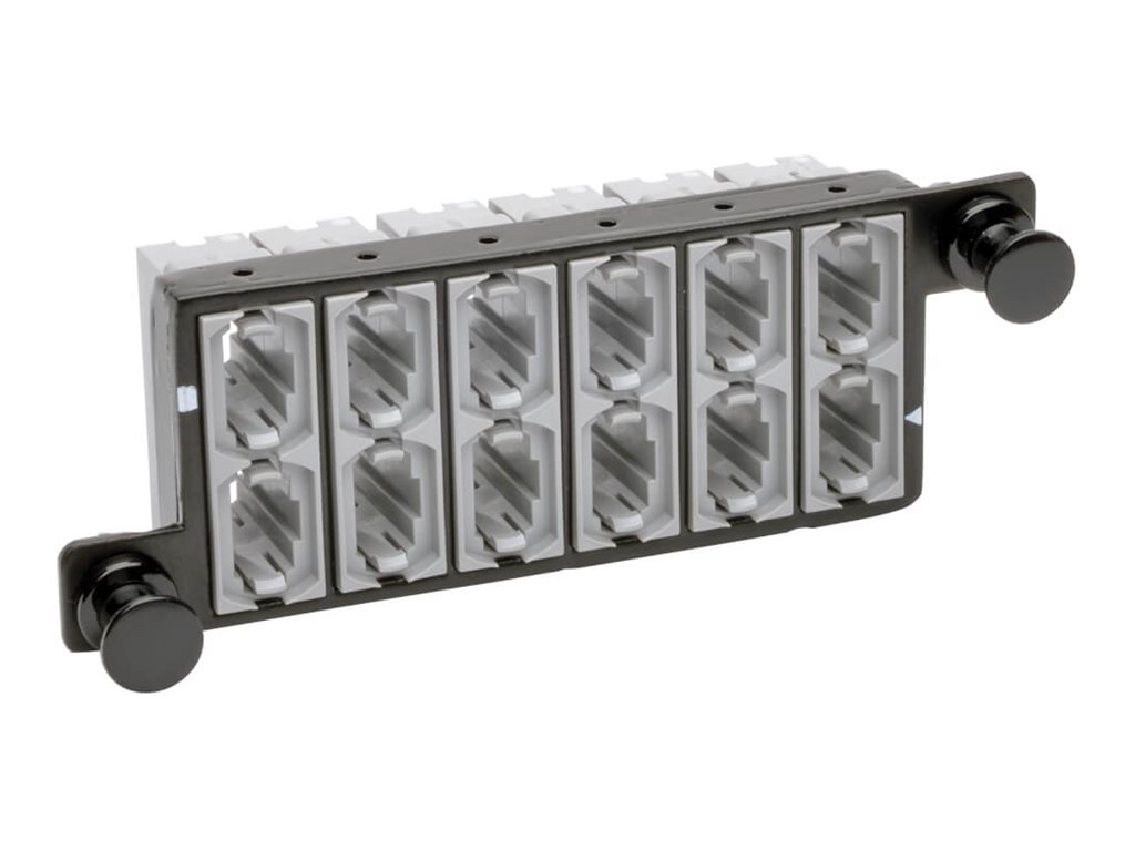 Tripp Lite 12-Fiber Patch Panel MTP/MTO x 12 40Gb Pass Through Cassette