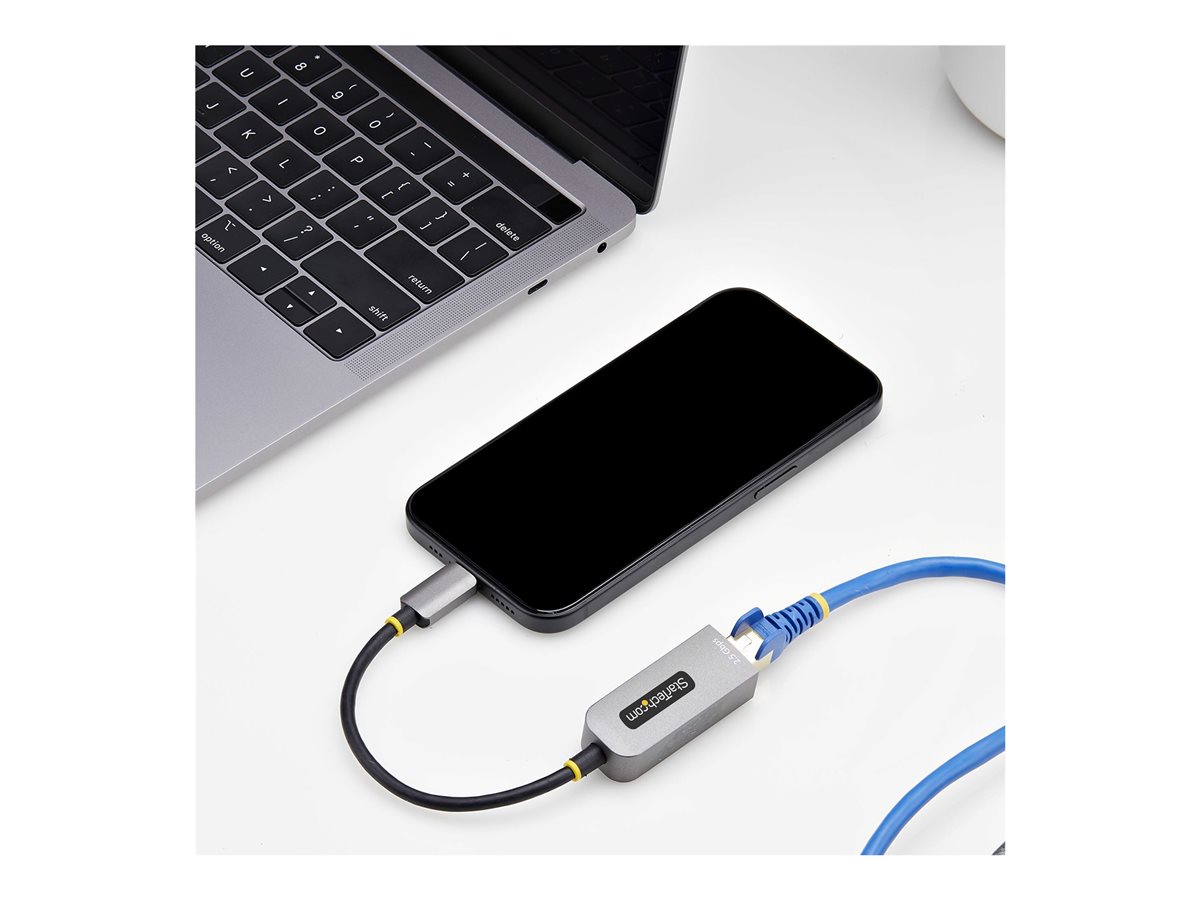 StarTech.com 2.5GbE USB-C to Ethernet Adapter - síťový adaptér - USB-C 3.2 Gen 1 / Thunderbolt 3 - 10M/100M/1G/2.5 Gigabit Ethernet – foto 9