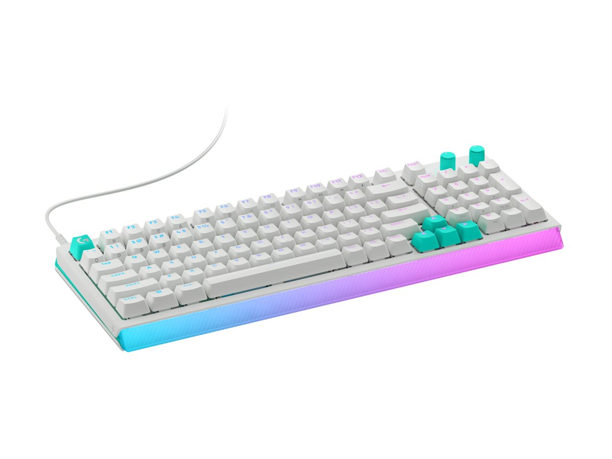 Logitech G G512 X 98 - klávesnice - QWERTY - Mezinárodní angličtina - bílá Vstupní zařízení – foto 3