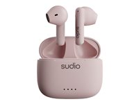 Sudio A1 Trådløs Ægte trådløse øretelefoner Pink