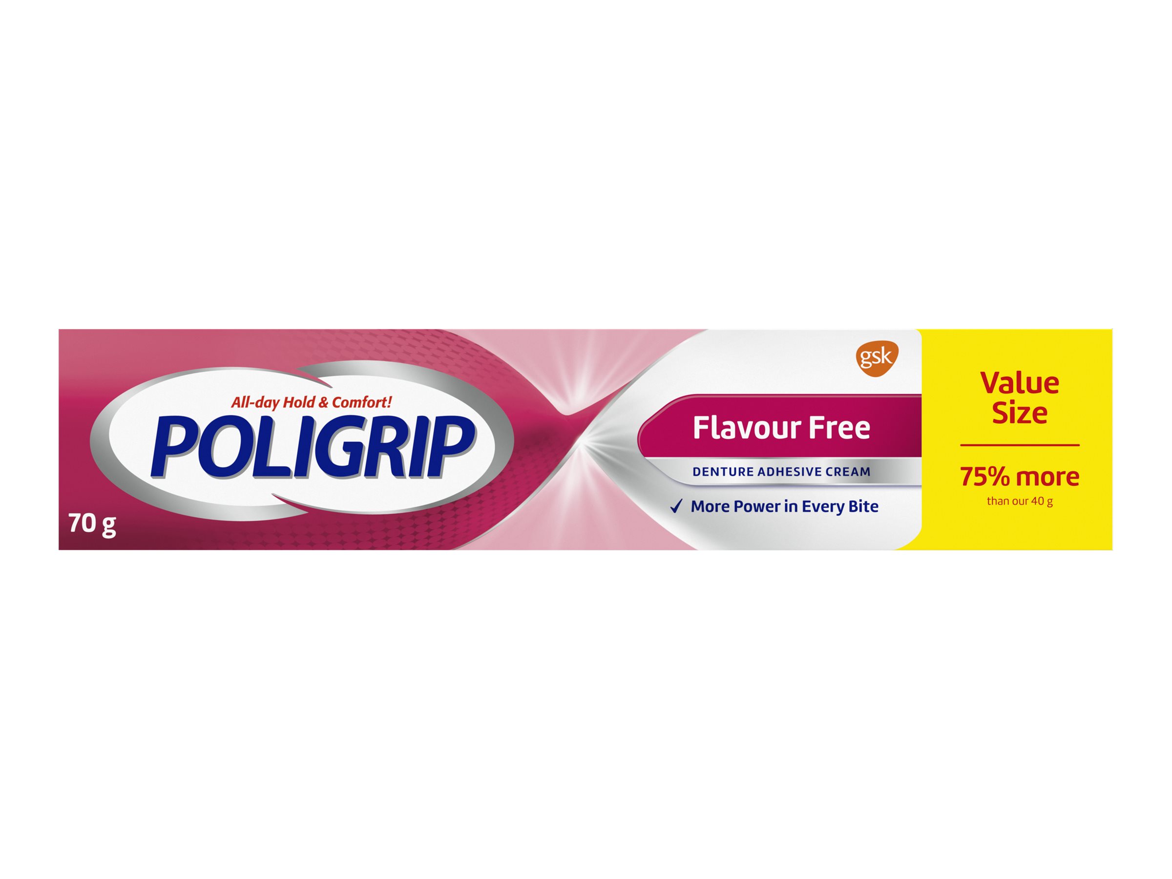 POLIGRIP Denture Adhesive 70g