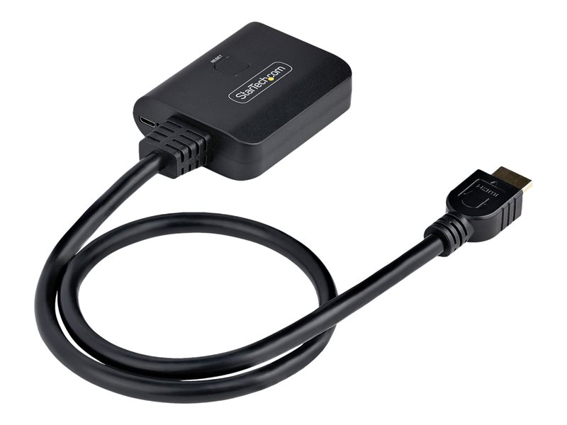 StarTech.com Rpartiteur HDMI 2 Ports, 4K 60Hz, HDR