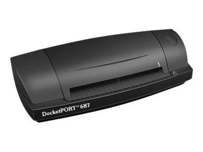 DocketPORT DP687 Sheetfed scanner Dual CMOS Duplex A6 600 dpi USB 2.0