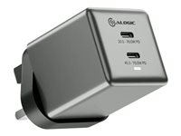 ALOGIC Rapid Power Cube power adapter - 2 x USB-C - 70 Watt