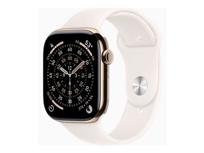 Watch Series 11 (GPS + Cellular) - 46 mm - gold ti