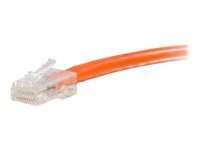 C2G 30ft Cat6 Non-Booted Unshielded (UTP) Ethernet Network Patch Cable - Orange