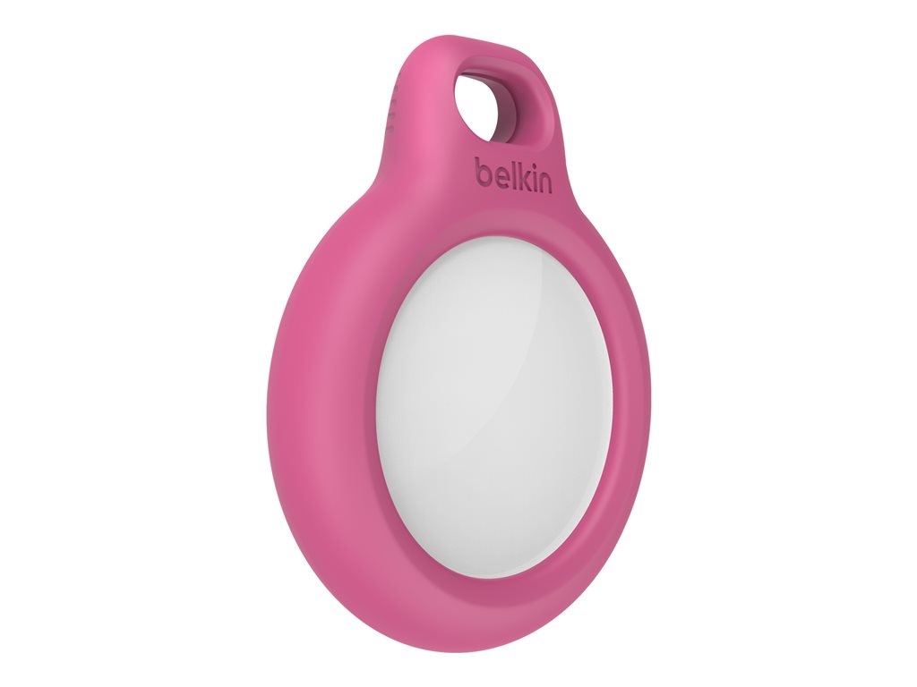 BELKIN AirTag Holder with Keyring Pink