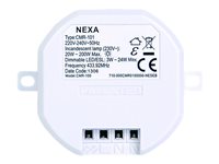 Nexa CMR-101 Dæmper Op til 200 Watt Overspændingsbeskyttelse Overvarmebeskyttelse Hvid