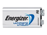 Energizer Lithium 9V Standardbatterier