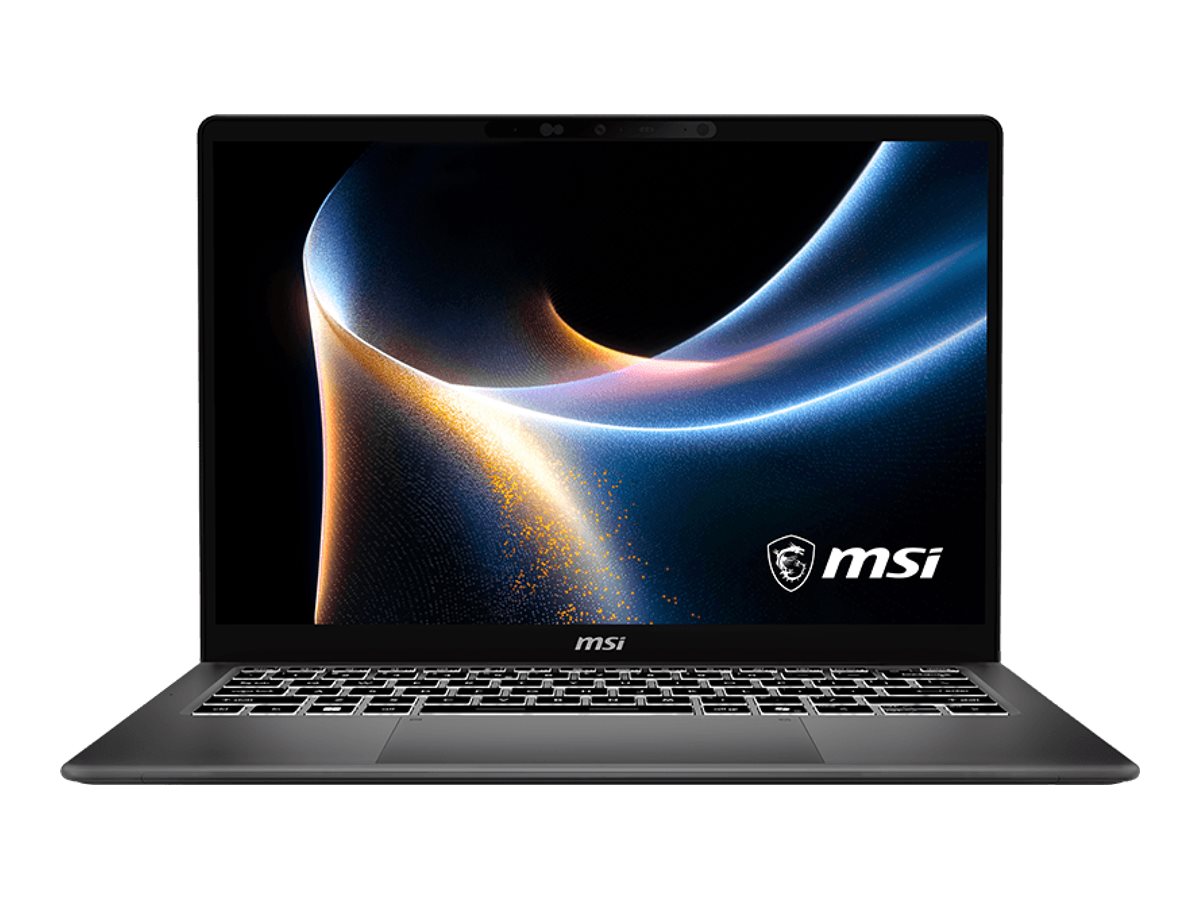 MSI Prestige 14 AI+ D3MG-011NZ Copilot+ PC 14 Intel Core Ultra X7 358H 32 GB RAM 2 TB Product shot Front 79800