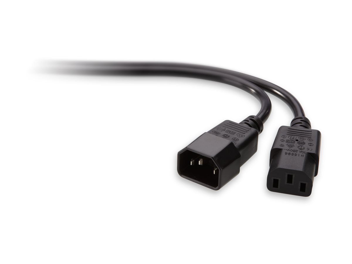Belkin PRO Series Universal Computer-Style AC Power Extension Cable