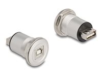 Delock USB-adapter Sort Sølv