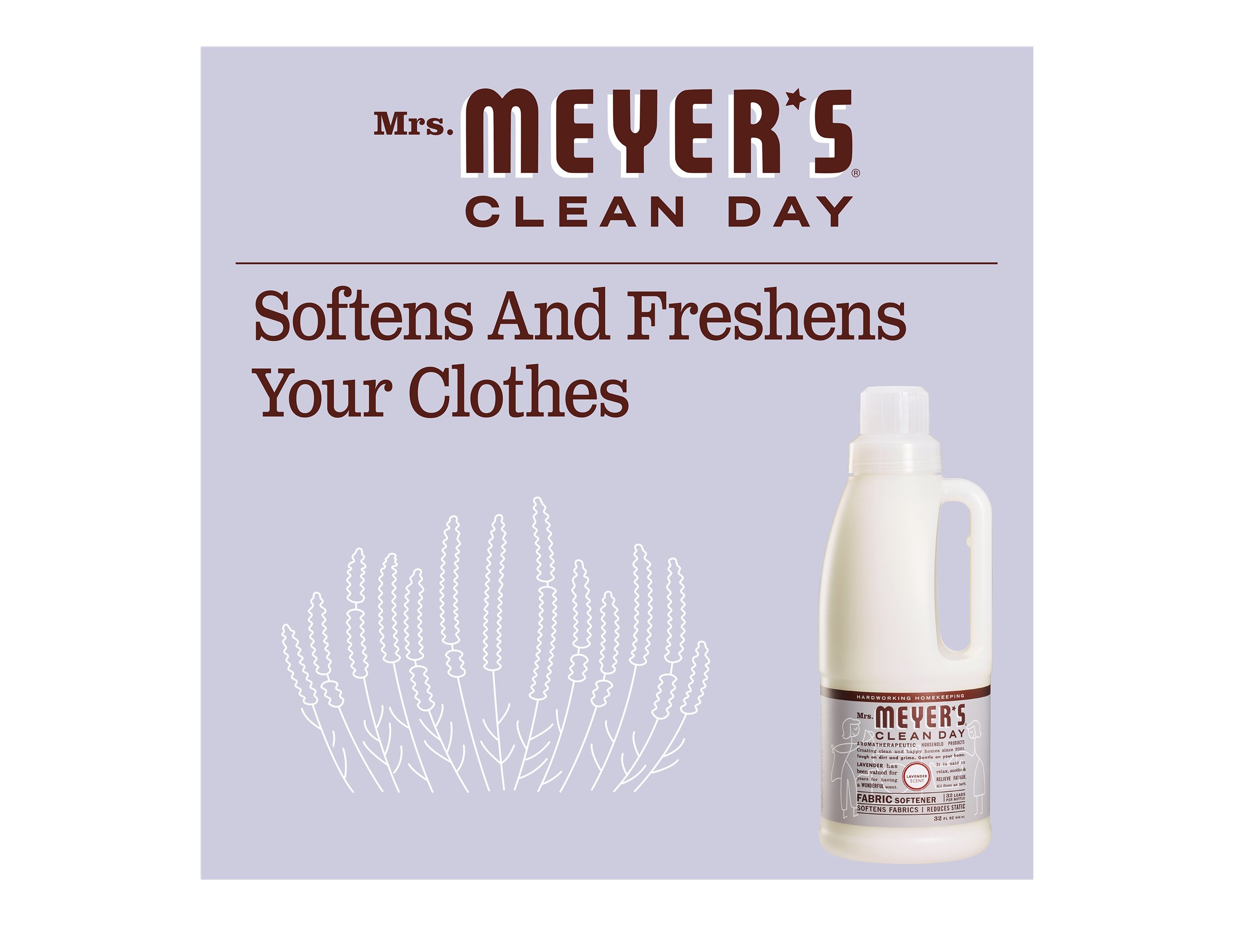 Mrs. Meyer's Clean Day Fabric Softener - Lavender - 946ml