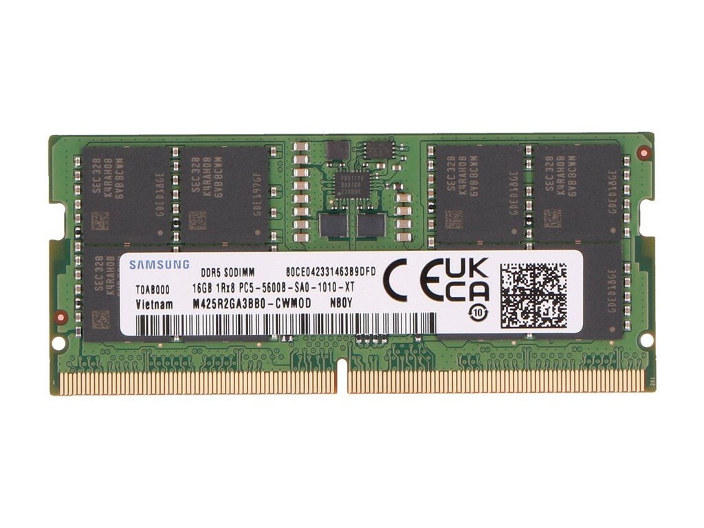 16GB DDR5 5600MHz CL40 SoDIMM – PSA