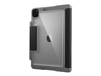 STM dux Beskyttelsescover Sort Transparent Apple 11-inch iPad Pro (3. generation)