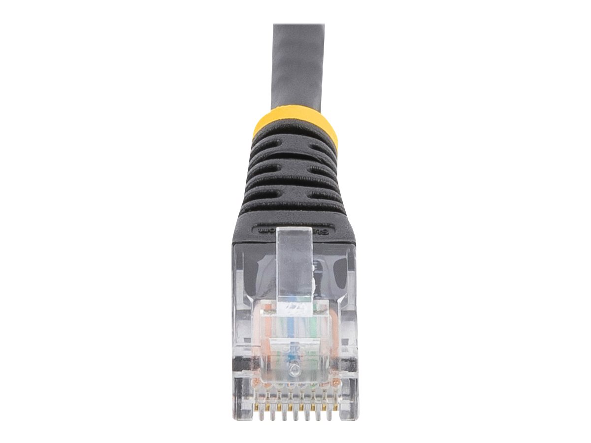 Startech 15m Black Cat5e / Cat 5 Molded Patch Cable patch cable 15 m Product shot Close-up 75550