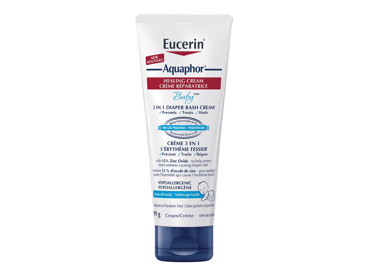 Eucerin Aquaphor Baby 3-in-1 Diaper Rash Cream - 99g