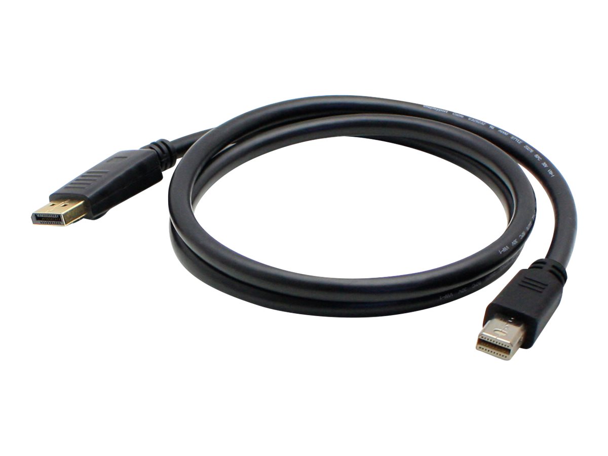 AddOn 6ft Mini-DP to DisplayPort Adapter