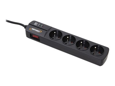 INFOSEC S4 Black Line II - protection contre les surtensions - 2500 Watt