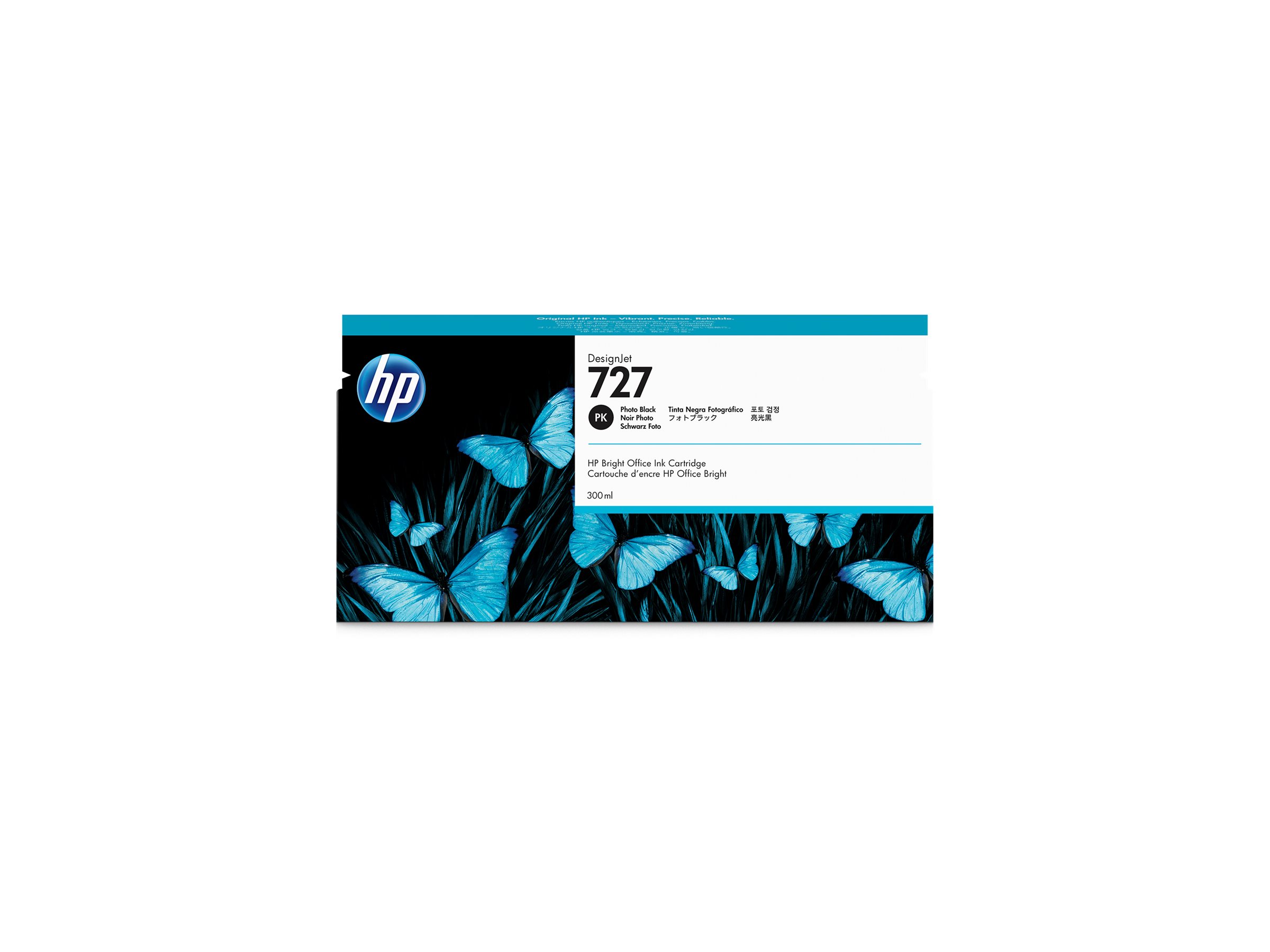 Hp 727 High Capacity Photo Black Original Designjet Ink Cartridge