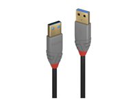 C ble USB 3.2 type A vers A, 5Gbit/s, Anthra Line, 1m