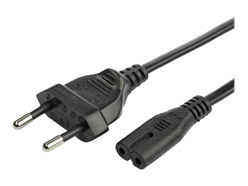 StarTech.com 3m Laptop Power Cord, EU Plug to C7