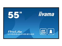 Iiyama LH5554UHS-B1AG 55' Digital skiltning/interaktiv kommunikation 3840 x 2160