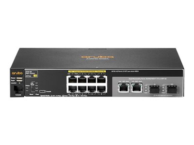 HPE Aruba 2530-8G-PoE+ - switch - 8 ports - managed - rack