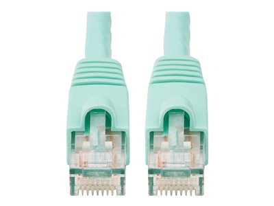Tripp Lite 3ft Augmented Cat6 Cat6a Snagless 10G Patch Cable RJ45 M/M Aqua 3'