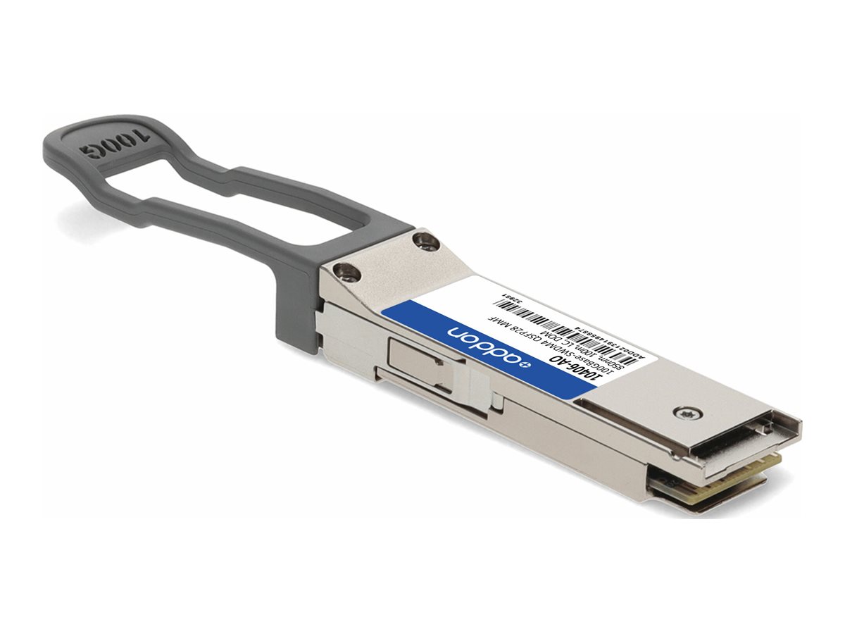 AddOn - QSFP28 transceiver module (equivalent to: Extreme Networks 10406)