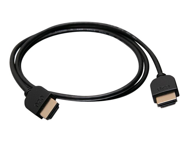 C2G 2ft 4K HDMI Cable - Ultra Flexible Cable with Low Profile Connectors - HDMI kabel - 61 cm – foto 4