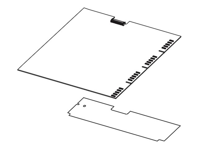 Lexmark - High voltage power supply assembly with cable shield