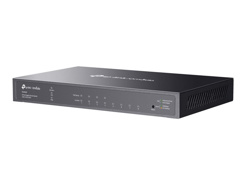 TP-Link Omada SG2008P V3.36 switch 8 ports Product shot Bottom 74950