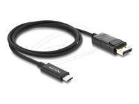 Delock Videoadapterkabel 1m Sort