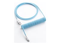 CableMod Classic USB 2.0 USB Type-C kabel 1.5m Blå Hvid