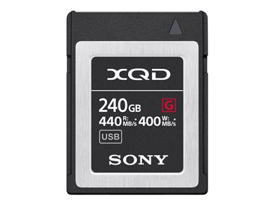Sony G-Series QD-G240F - flash memory card - 240 GB - XQD