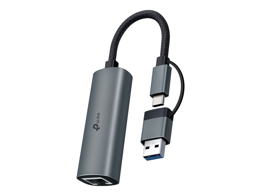 TP-Link UE310C V1 network adapter SuperSpeed USB 3.0 / USB-C 3.0 Gigabit Product shot Right-angle 79700