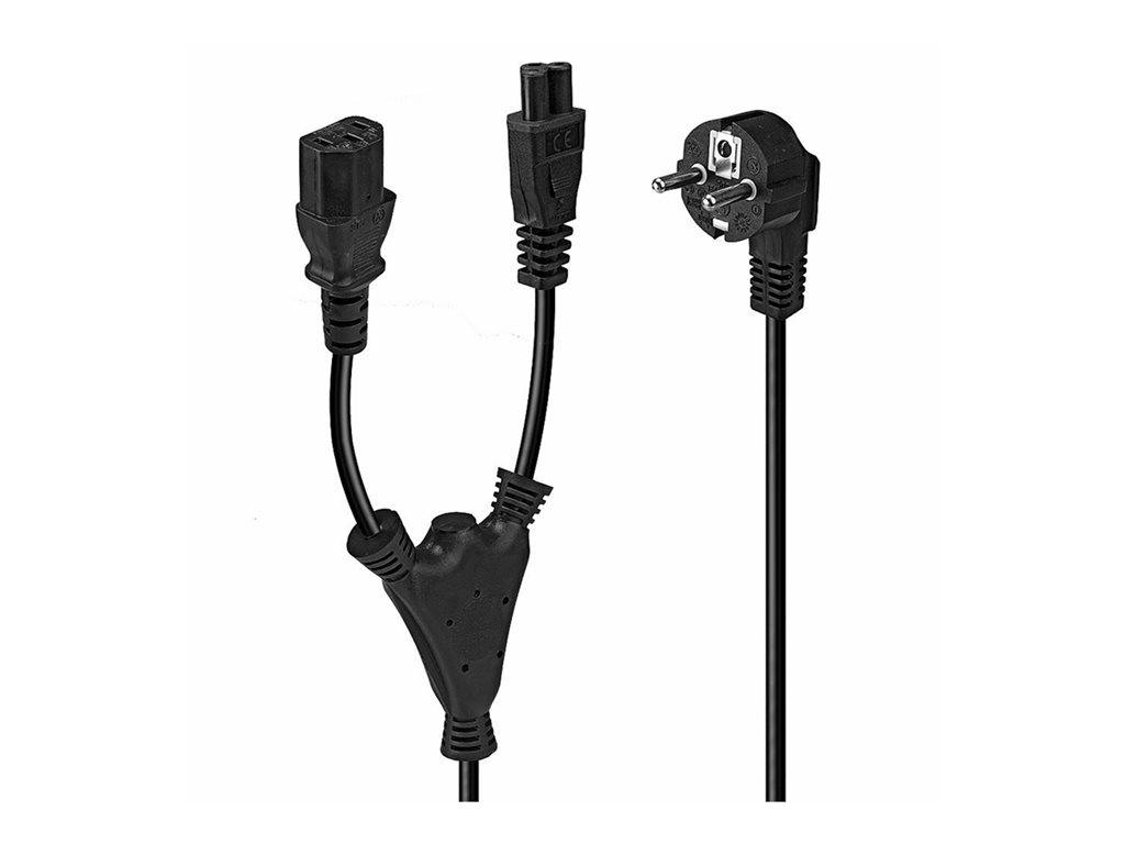 LINDY Power Y-Cable 2m