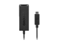 Lenovo USB-C to Ethernet Adapter - Network adapter - USB-C - Gigabit Ethernet x 1 - black