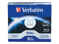 Verbatim M-Disc 5x BD-R XL 100GB