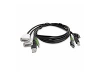 StarTech.com - Câble adaptateur - Conformité TAA - DVI, prise audio de 3,5 mm, USB type A mâle pour HDMI, prise audio de 3,5 mm, USB Type B mâle