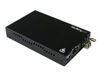 StarTech.com Singlemode (SM) LC Fiber Media Converter for 1Gbe Network - 20km -   - 1310nm - SFP Transceiver (ET91000SM20) Fibermedieomformer Gigabit Ethernet