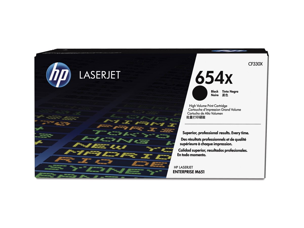 HP 654X High Toner