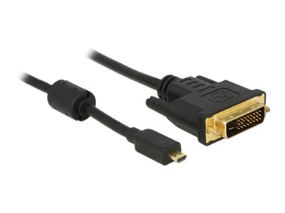 DELOCK HDMI Kabel HDMI micro D -> DVI(24+1) St/St 1.00m
