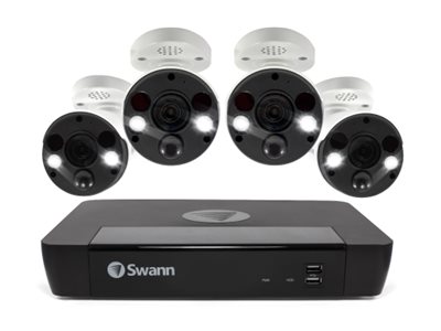 Swann SWNVK-886804FB NVR + camera(s) wired (LAN) AC powered Usage / lifestyle Right-angle 72605